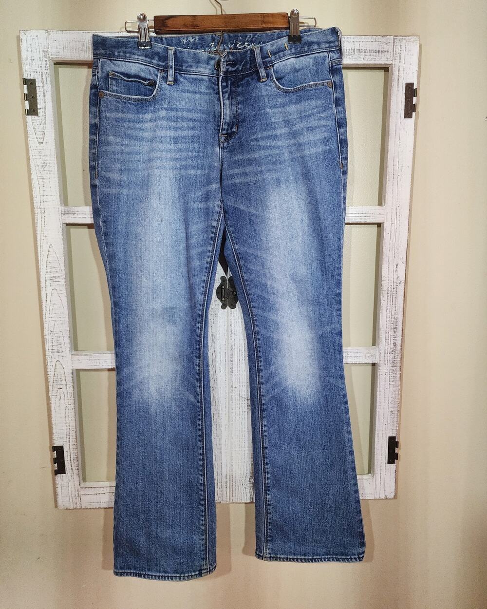 Madewell Women's Bootcut Jeans Light Wash Stretch Denim Size 30x30